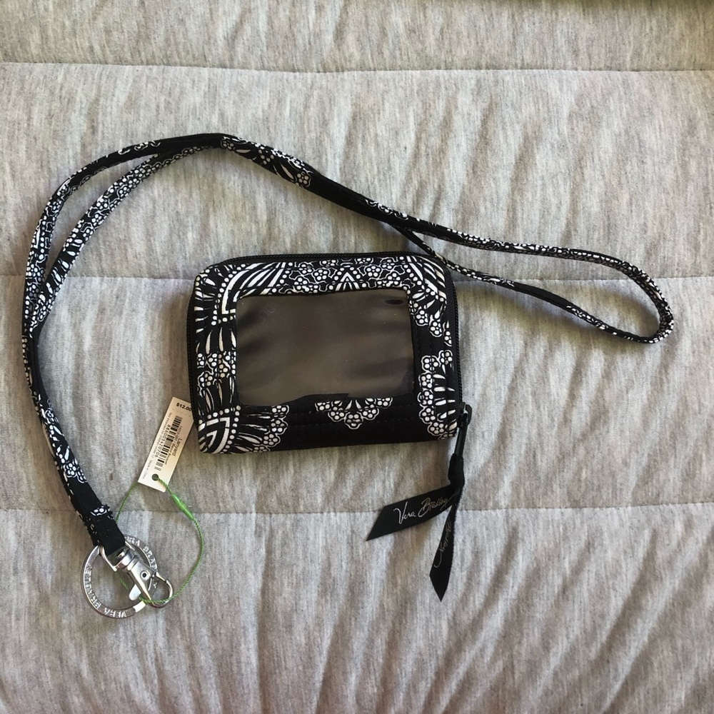 Vera Bradley Lanyard and Wallet